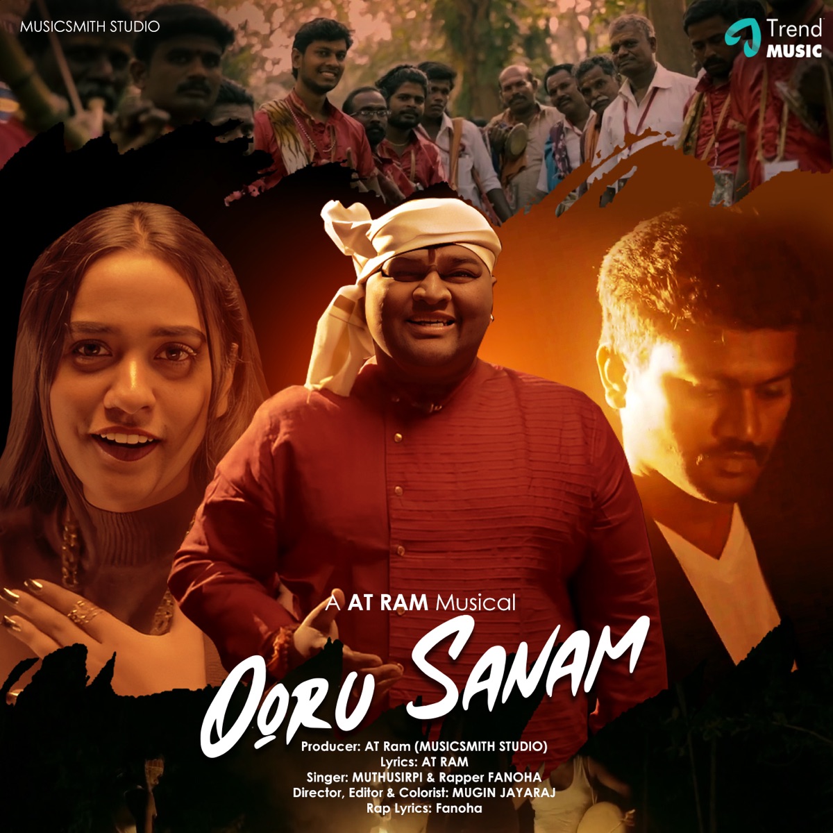 Ooru Sanam - Single by A T Ram, Muthu Sirpi & FANOHA album cover
