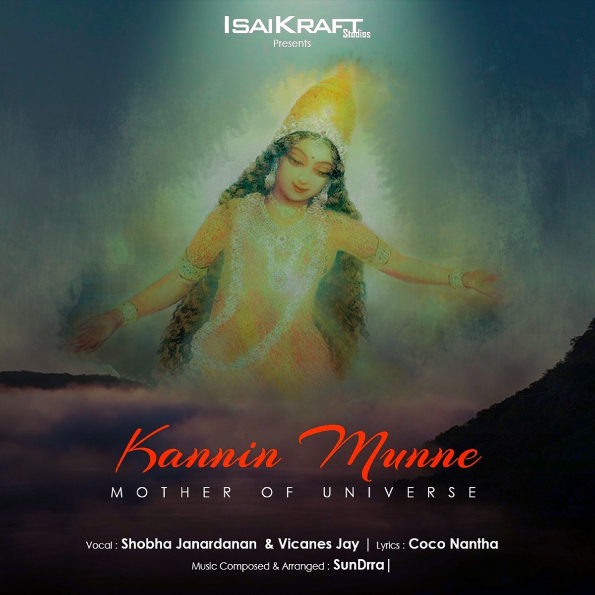 Kannin Munne Mother Of Universe - Single by Shobha Janardanan & Vicanes Jay album cover