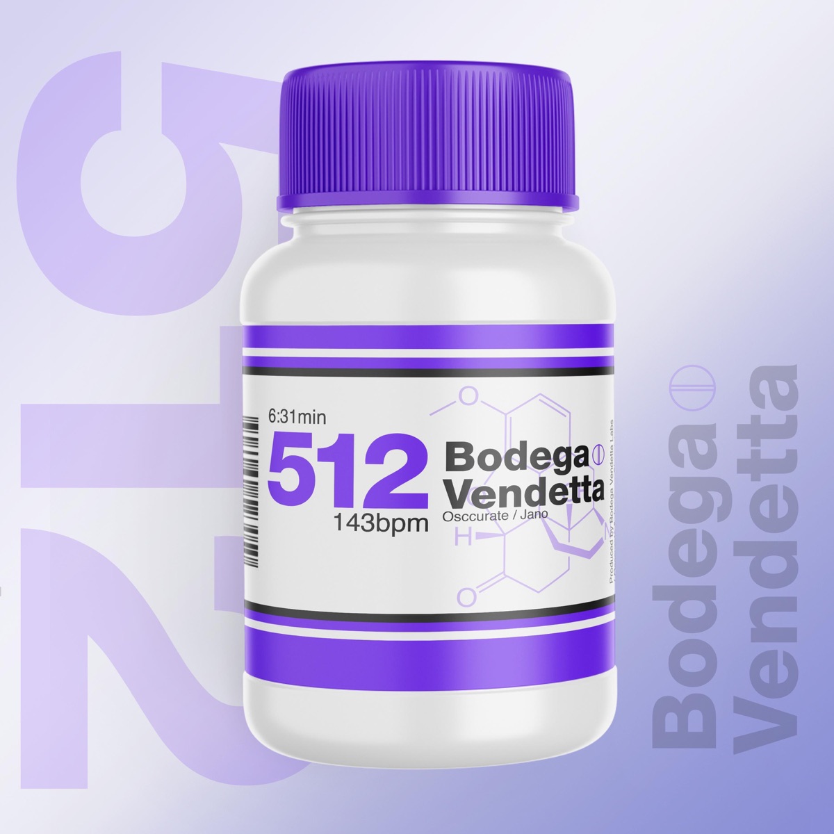 512 - Single by Bodega Vendetta, Osccurate & Jano von Skorpio album cover