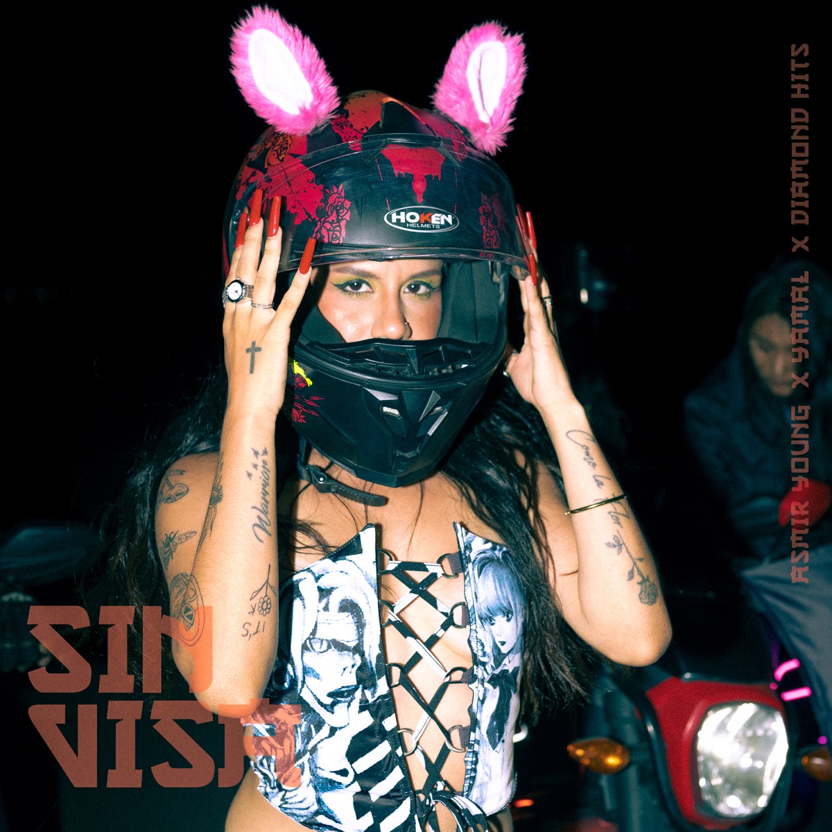 Sin Visa - Single by Asmir Young, Yamal & Diamond Hits album cover