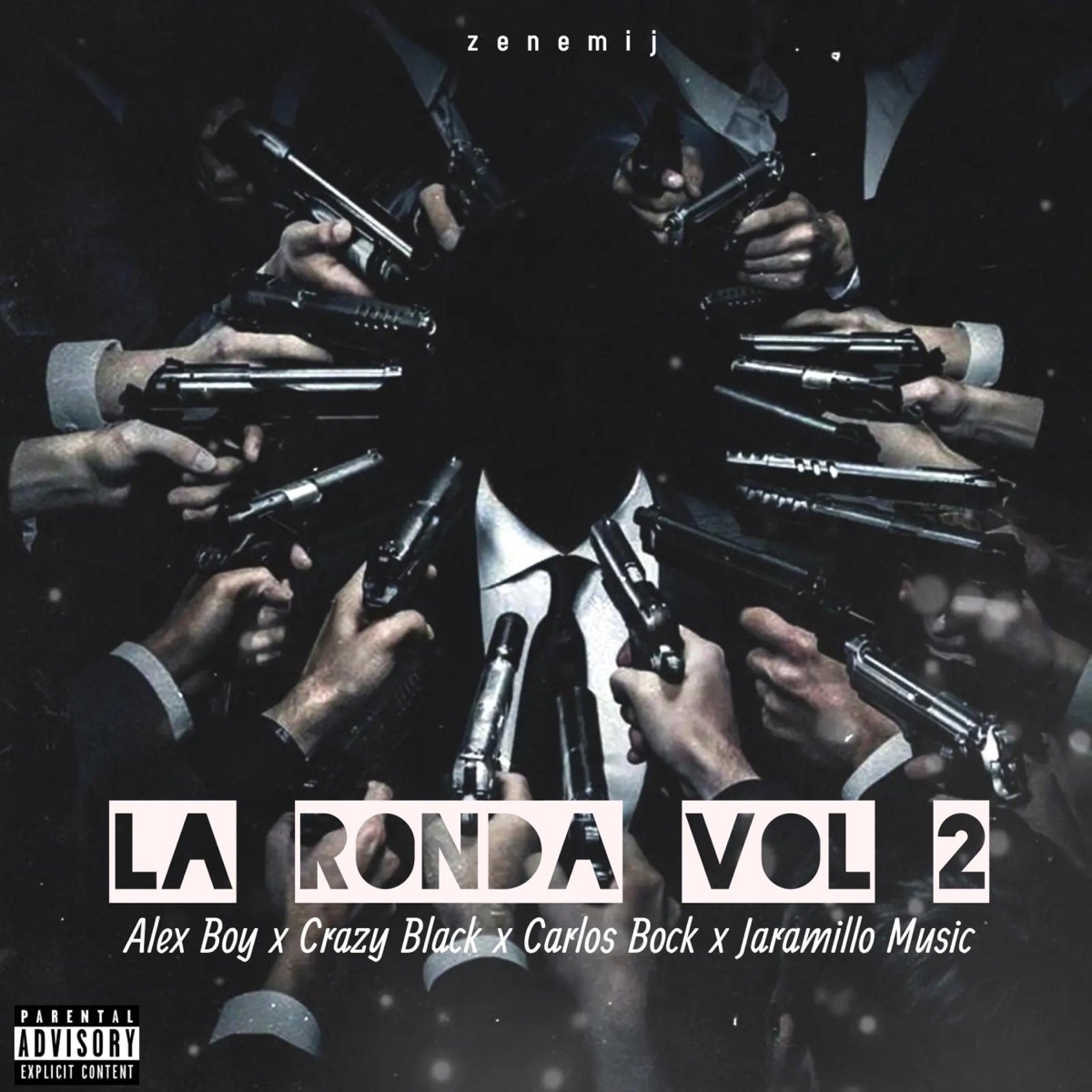 la ronda vol 2 (feat. crazy black, alex boy & carlos bock) - Single by jaramillo music album cover