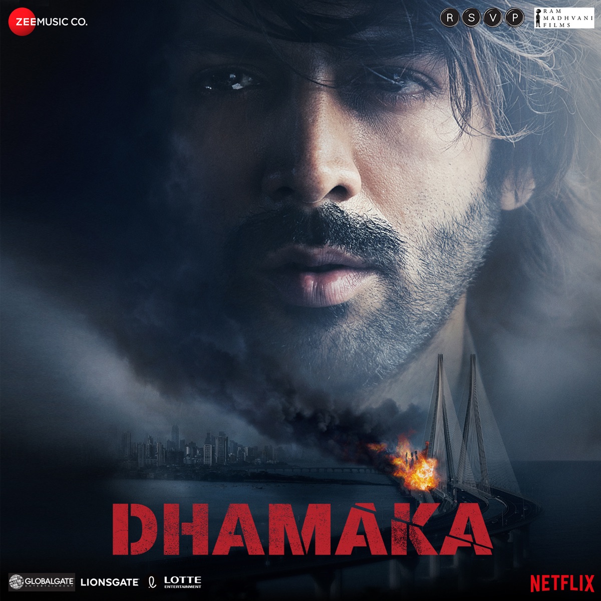 Dhamaka (Original Motion Picture Soundtrack) by Vishal Khurana album cover