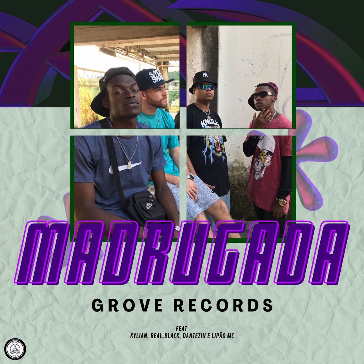 Madrugada (feat. BLACKZIN, DANTEZIN*, Kylian 032, lipao mc & Real.Black) - Single by GROVE REC album cover
