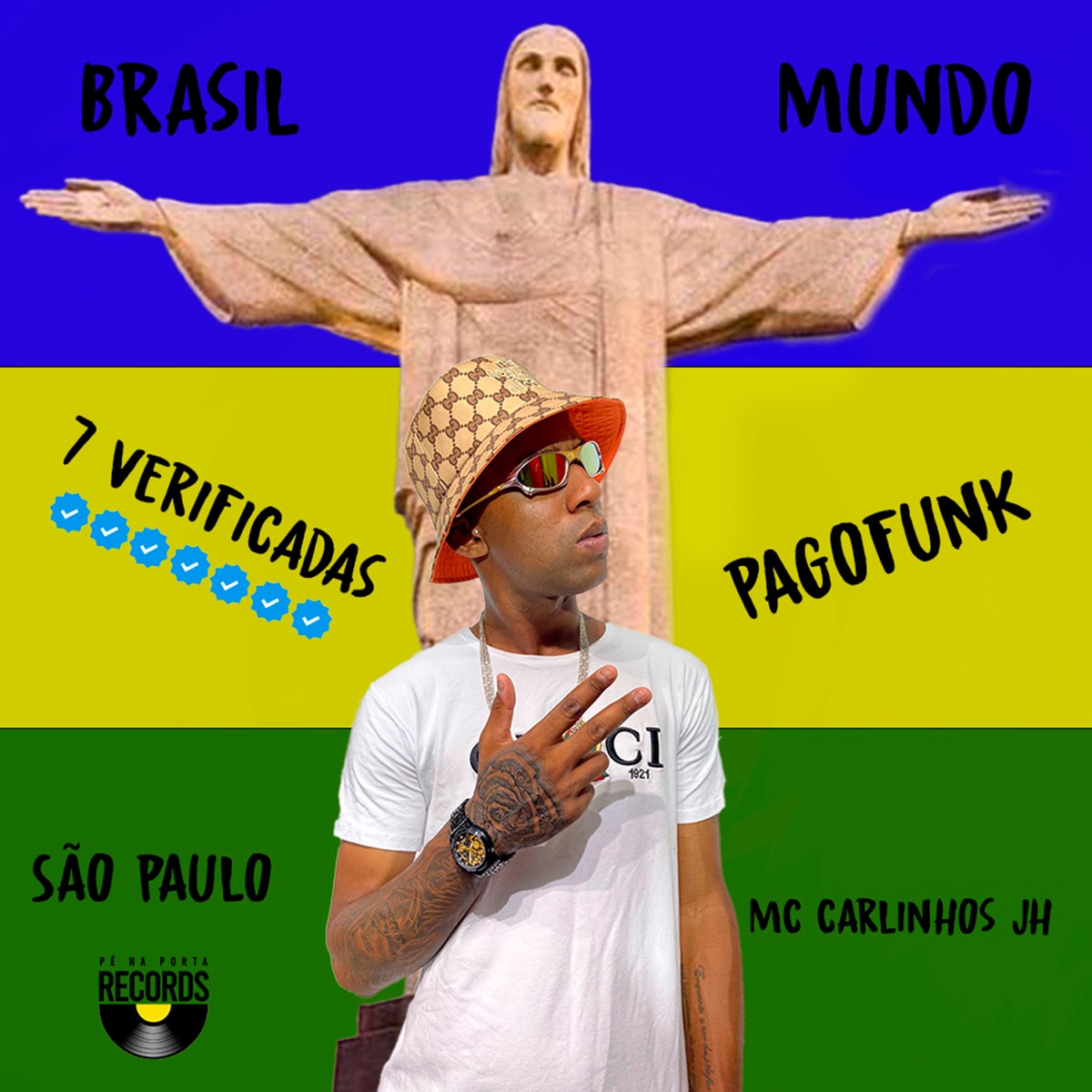7 Verificadas (feat. FERNANDO RIBEIRO FR) - Single by MC CARLINHOS JH album cover