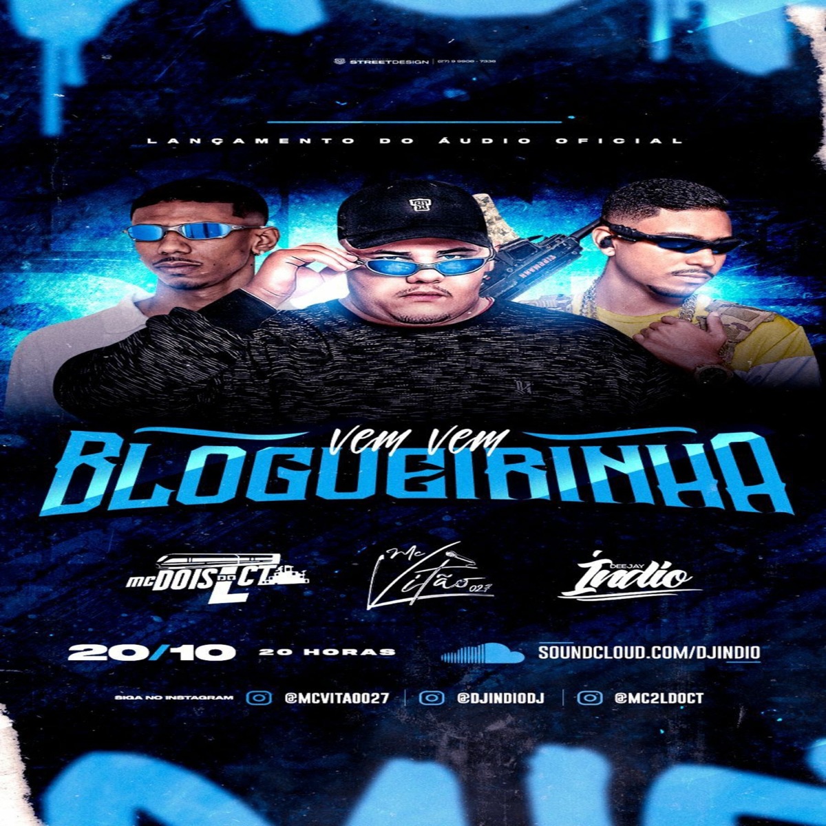 Vem Vem Blogueirinha Feat Vitao E Indiio - Single by MC 2L DO CT album cover