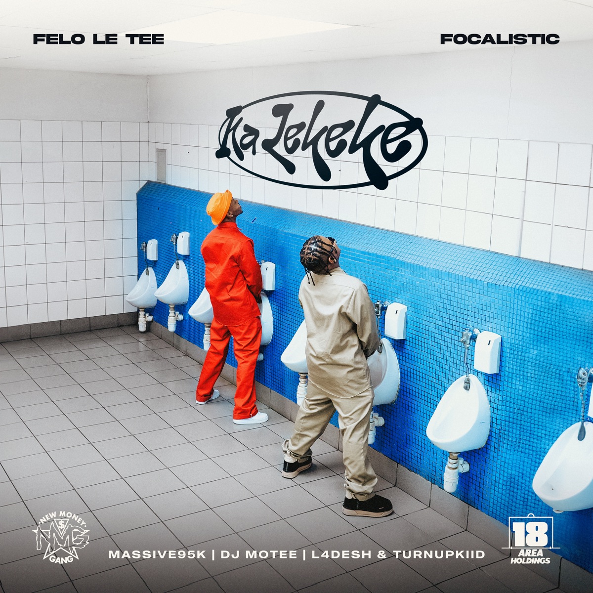 Ka Lekeke (feat. Dj MoTee, L4Desh & TurnUpKiid) - Single by Felo Le Tee, Focalistic & Massive95k album cover