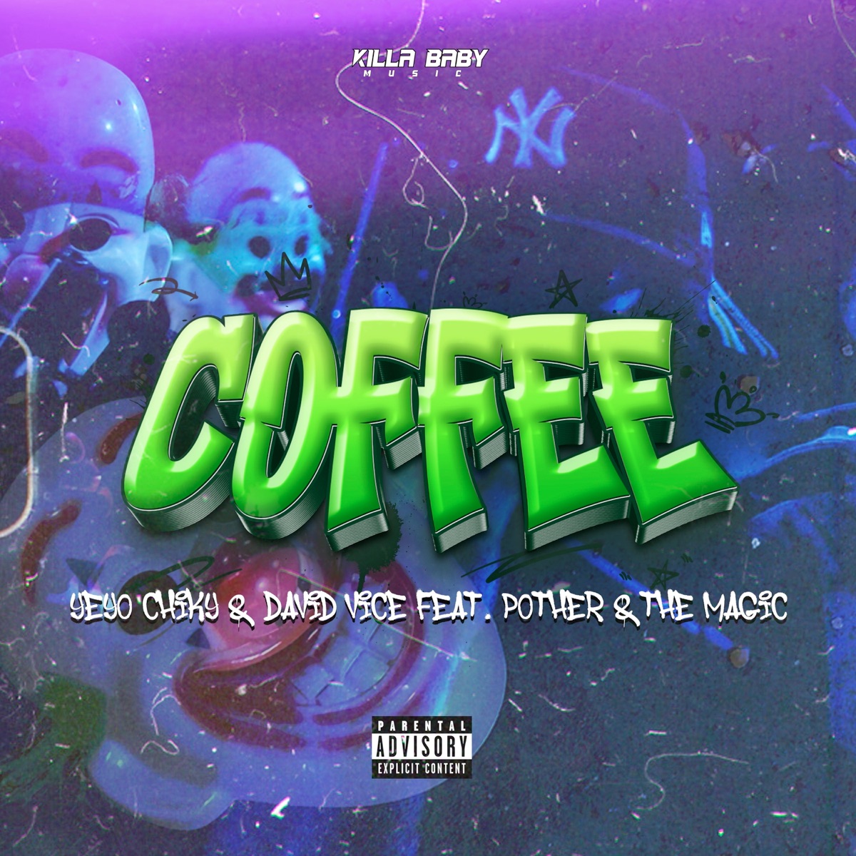 Coffee (feat. Pother & The Magic) - Single by Yeyo Chiky & David Vice album cover