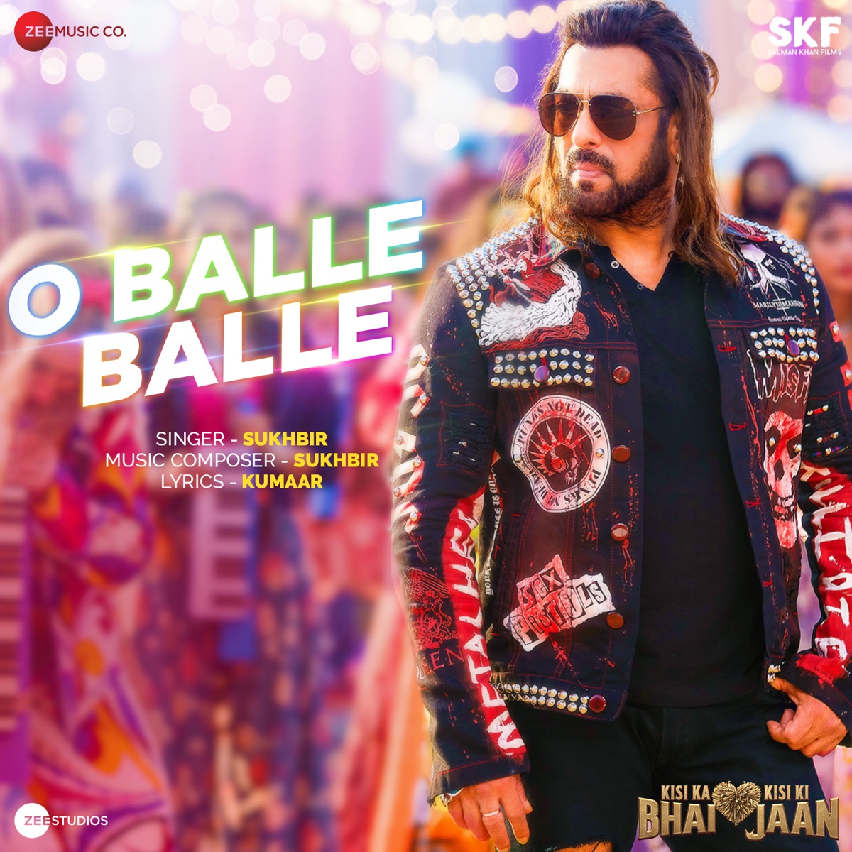 O Balle Balle (From "Kisi Ka Bhai Kisi Ki Jaan") - Single by Sukhbir & Kumaar album cover