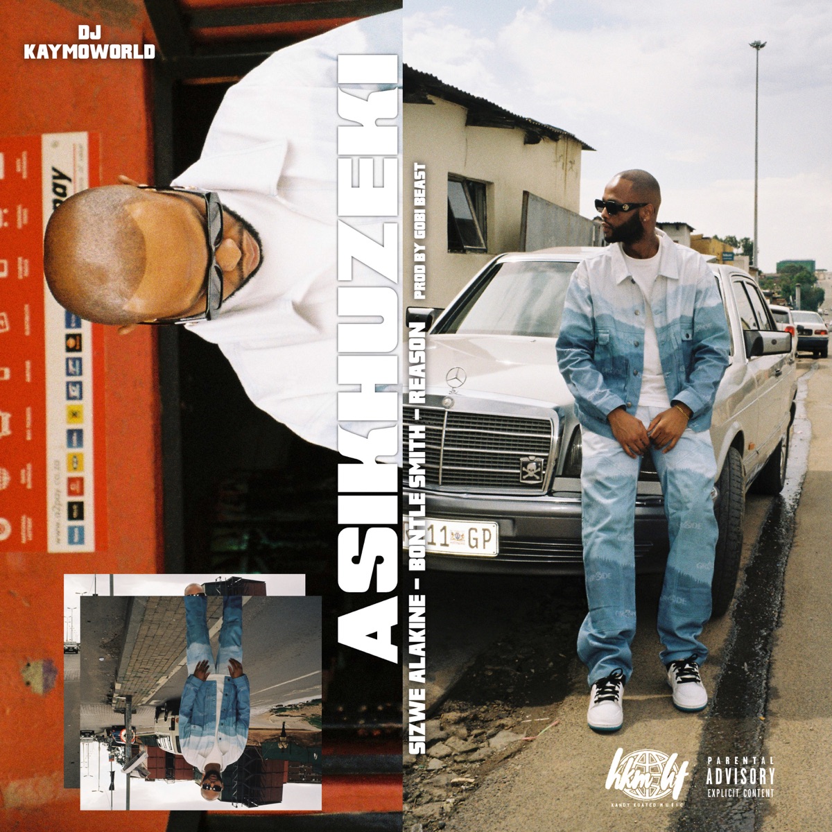AsiKhuzeki (feat. Sizwe Alakine, Bontle Smith & Reason) - Single by DJ Kaymoworld album cover