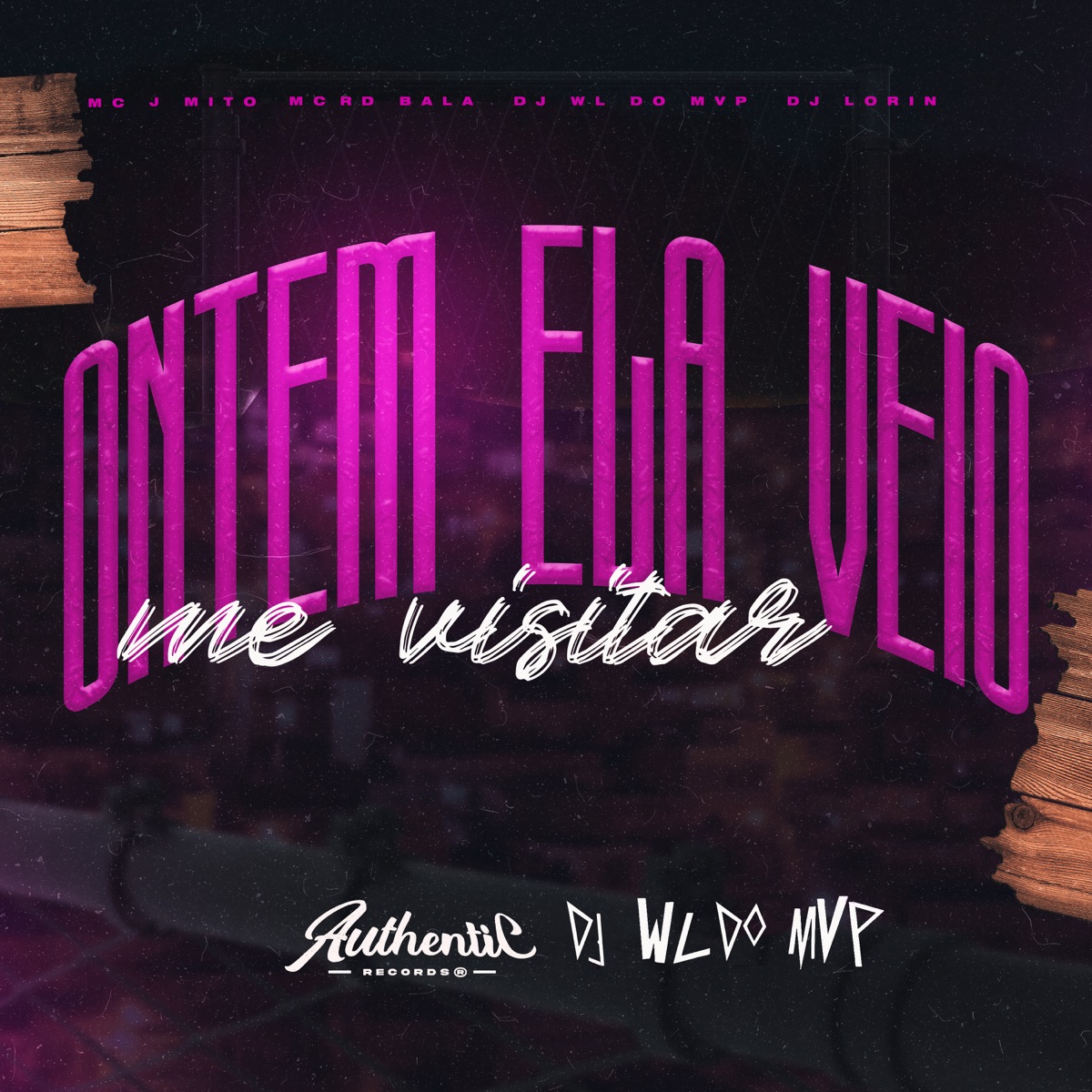 Ontem Ela Veio Me Visitar (feat. Mc J Mito, Dj Lorin & Mc Rd Bala) - Single by dj wl do mvp album cover