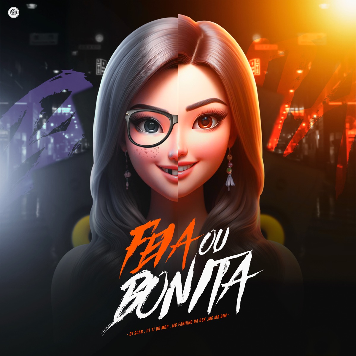 Feia ou Bonita (feat. Mc Mr. Bim) - Single by Mc Fabinho da Osk, Dj Tj Do Mdp & DJ Scar album cover