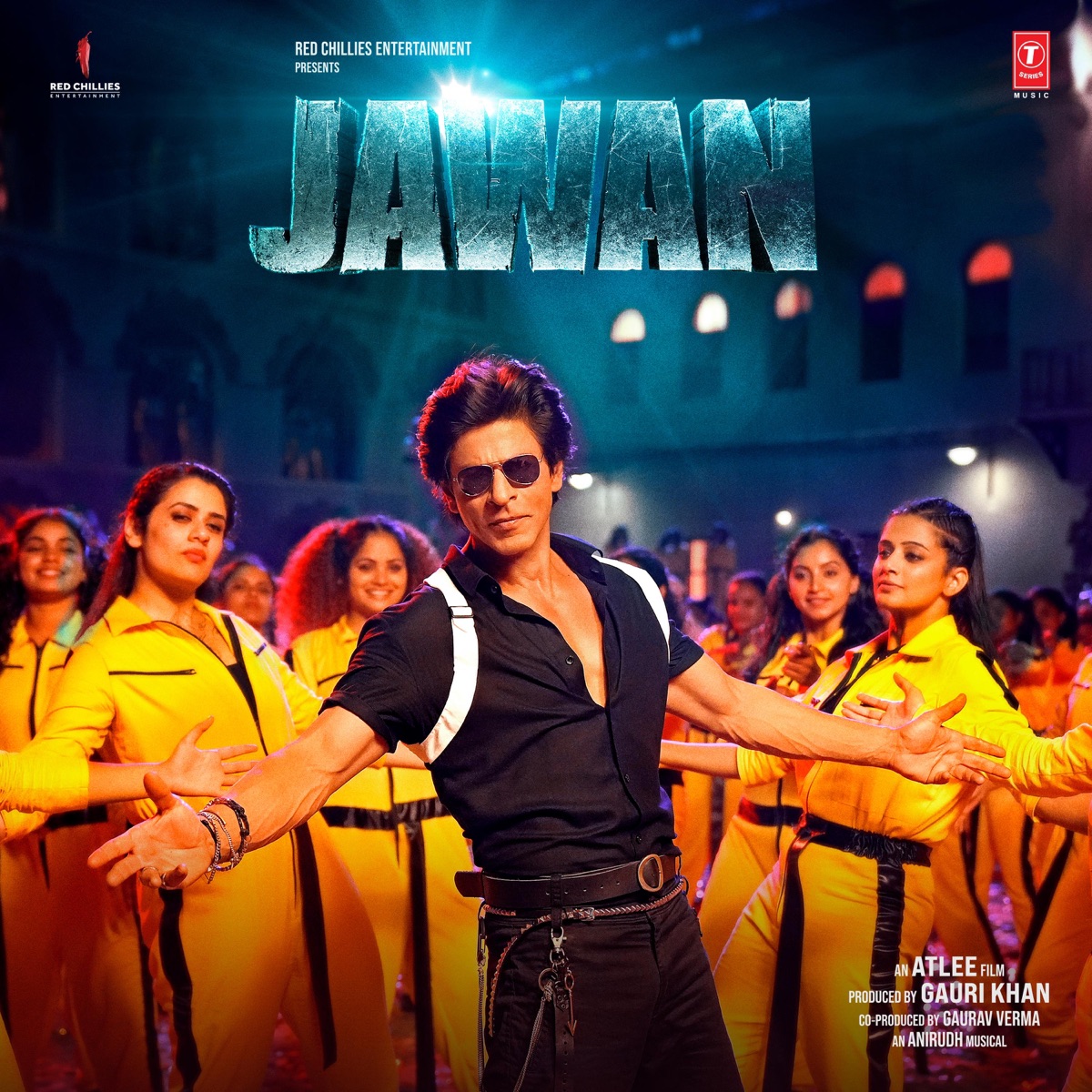 Jawan (Original Motion Picture Soundtrack) by Anirudh Ravichander, Irshad Kamil, Kumaar, Raja Kumari & Mohamed El Maghribi album cover