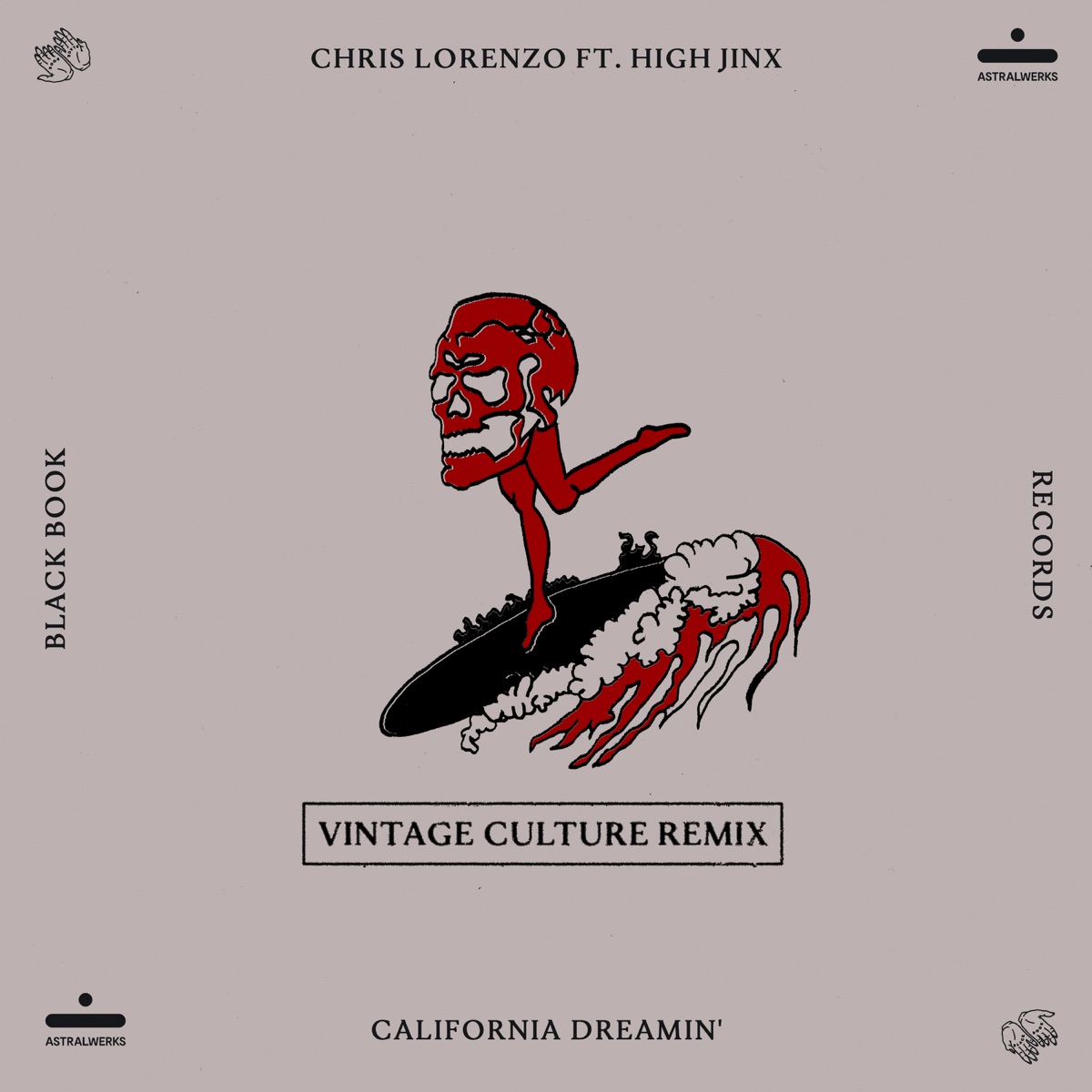 California Dreamin' (feat. High Jinx) [Vintage Culture Remix] - Single by Chris Lorenzo & Vintage Culture album cover