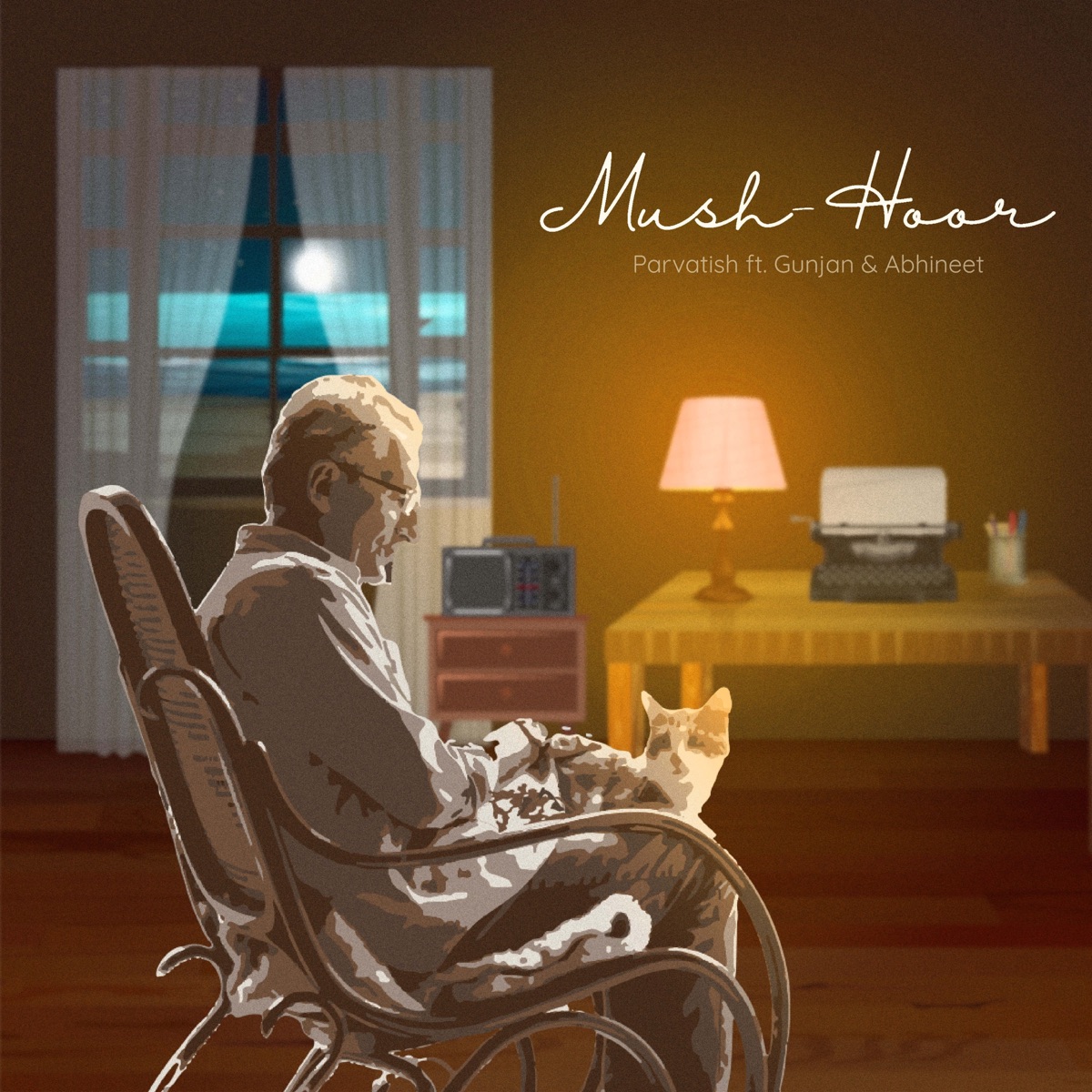 Mush Hoor - Single by Parvatish Pradeep, Gunjan Saini & Abhineet Singh Rathore album cover