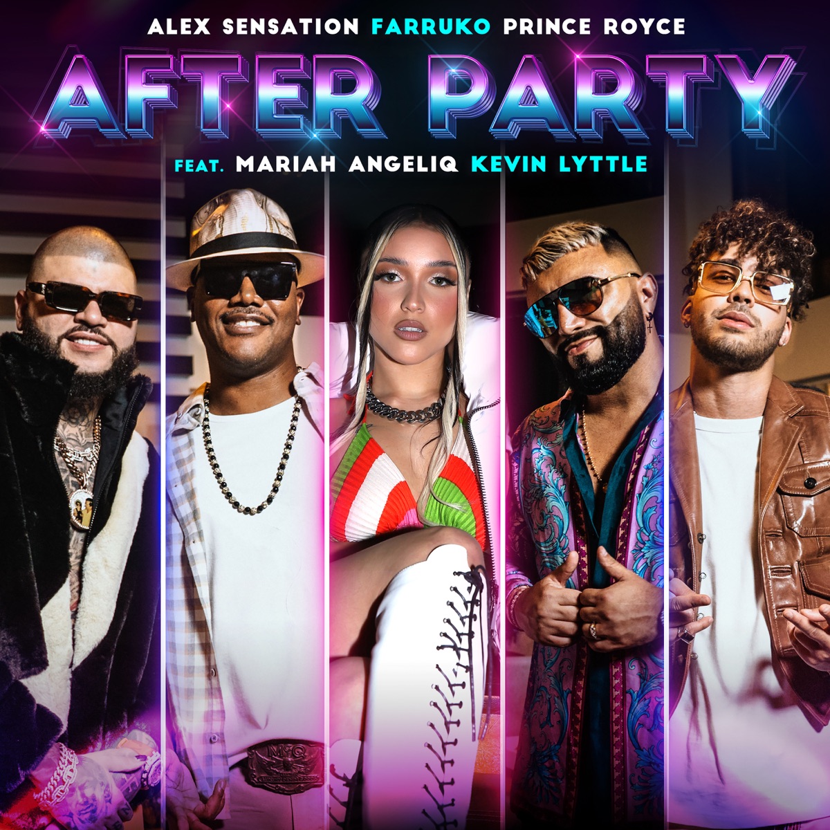 After Party (feat. Mariah Angeliq & Kevin Lyttle) - Single by Alex Sensation, Farruko & Prince Royce album cover