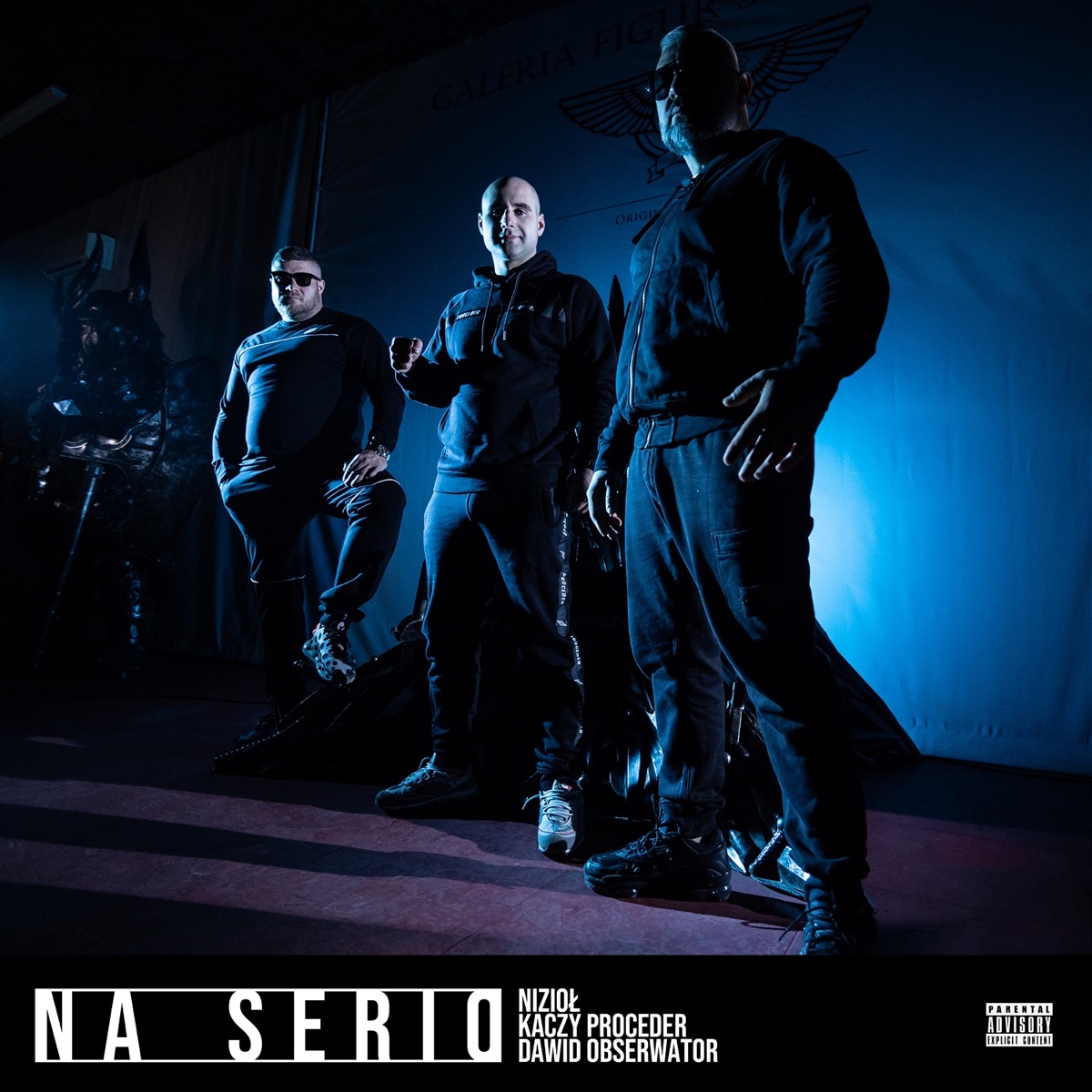 Na serio (feat. 4Money) - Single by Nizioł, Dawid Obserwator & Kaczy Proceder album cover