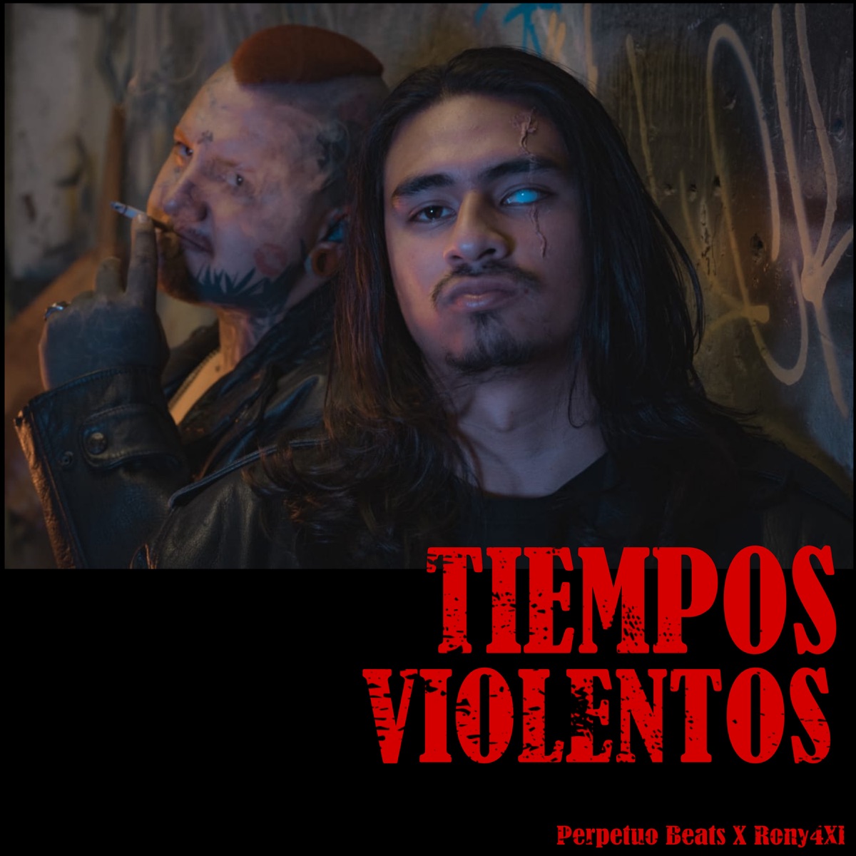 Tiempos Violentos - Single by RONY4XL & Perpetuo Beats album cover