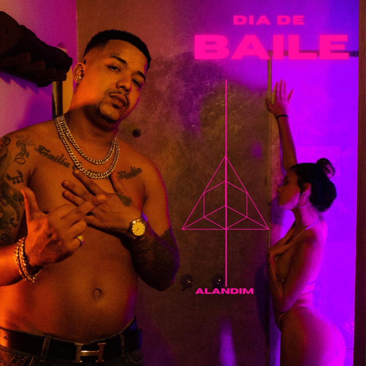 Dia de Baile - Single by Mc Alandim album cover