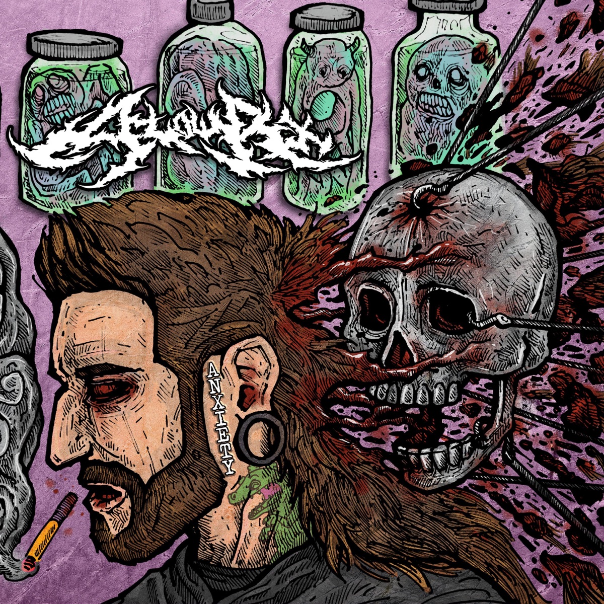 Anxiety by A-LOW Rx album cover