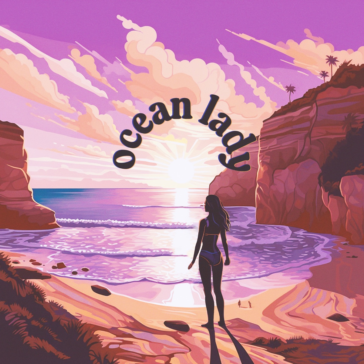 Ocean Lady - Single by Loïs da Palma, Must & Creathym album cover