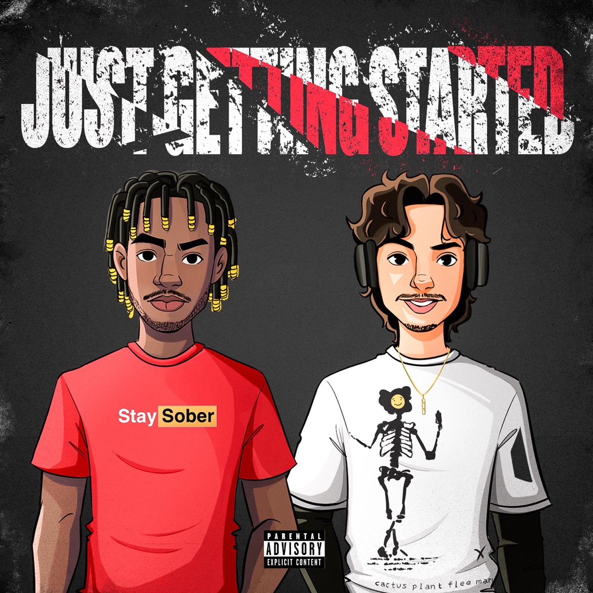 Just Getting Started (feat. Filmer) - Single by D'Aydrian Harding album cover