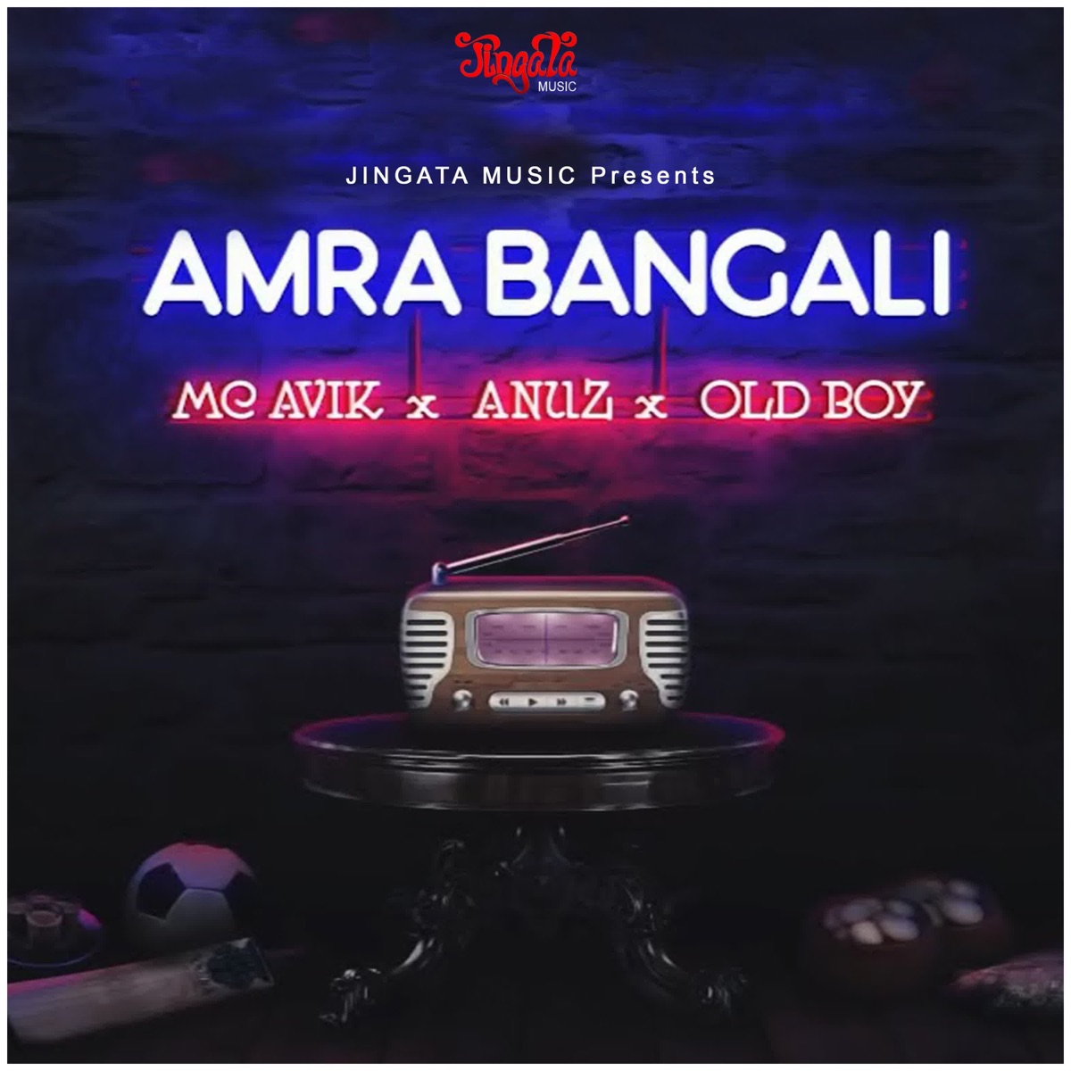 Amra Bangali - Single by MC Avik, Anuz & Old Boy album cover