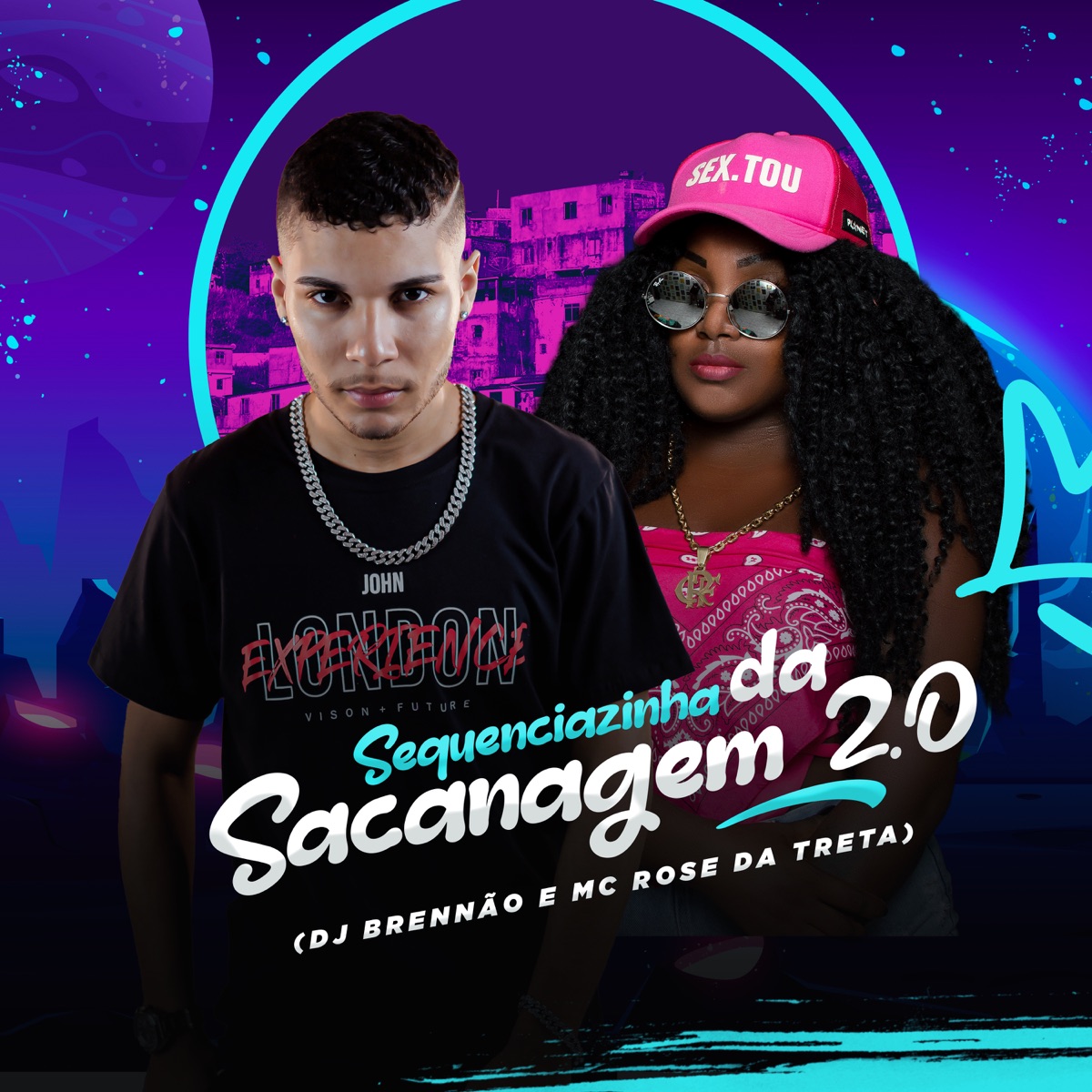 Sequênciazinha da Sacanagem 2.0 (feat. Mc Rose da Treta) - Single by DJ Brennão album cover