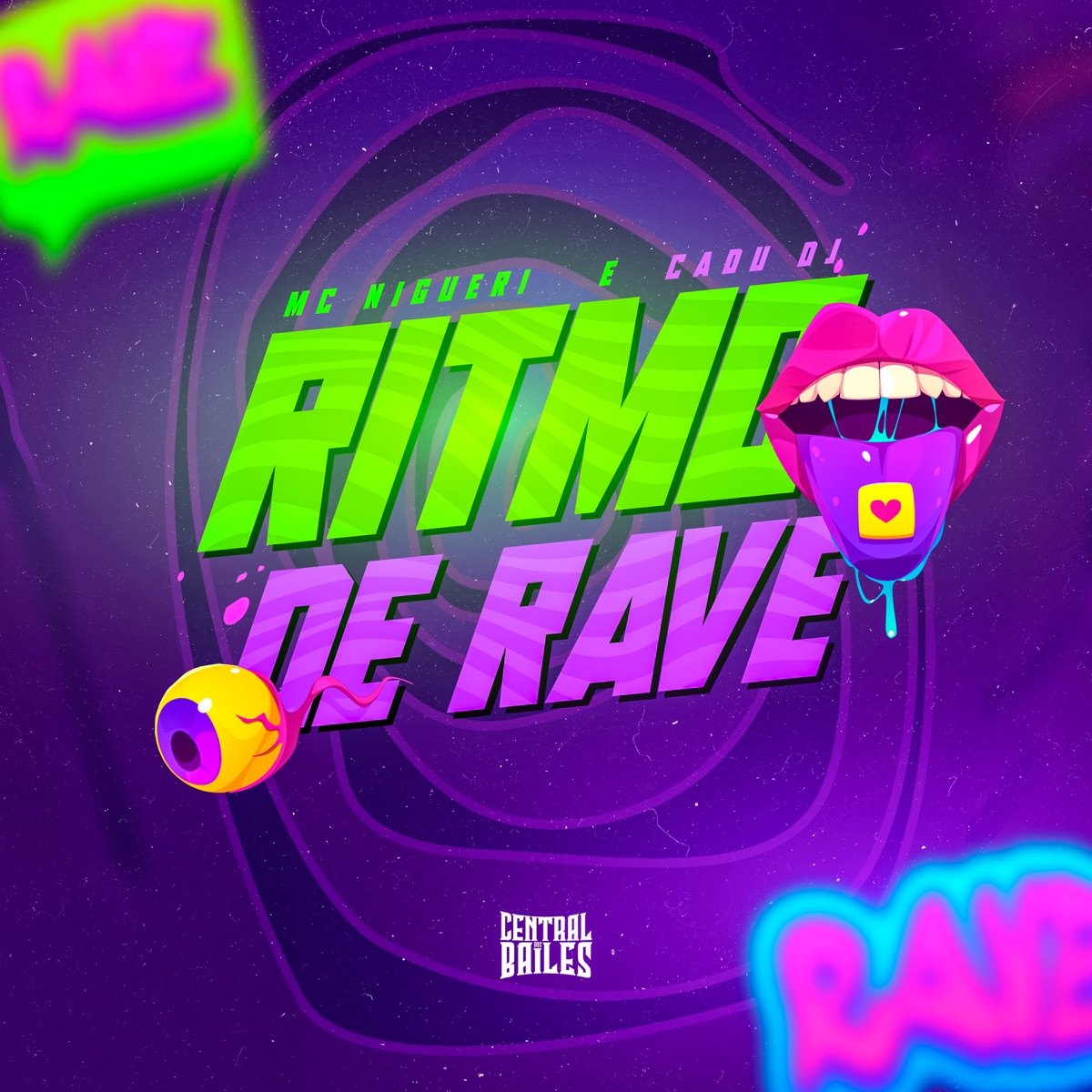 Ritmo de Rave - Single by MC Nigueri & Cadu DJ album cover