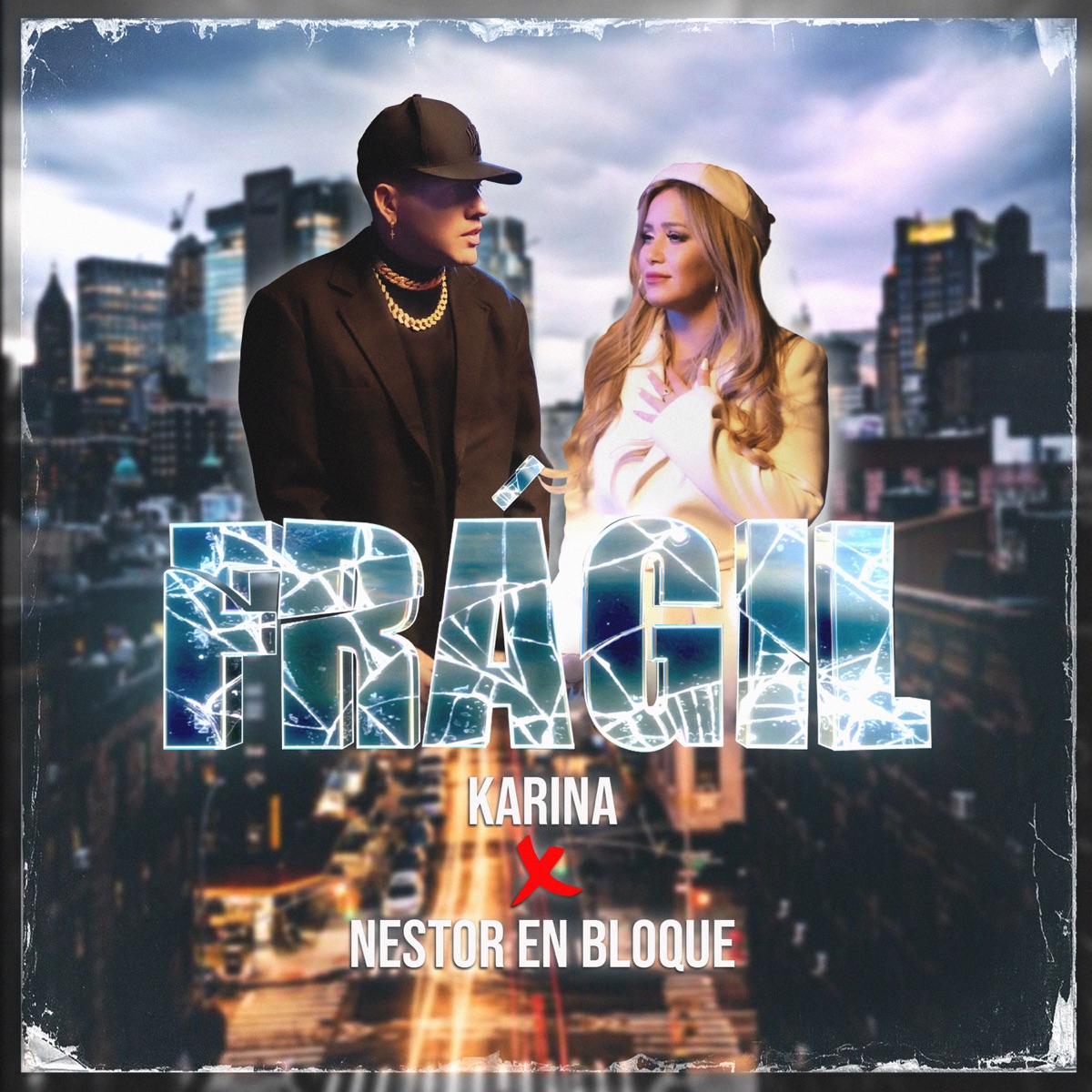 Frágil - Single by Néstor En Bloque & Karina album cover