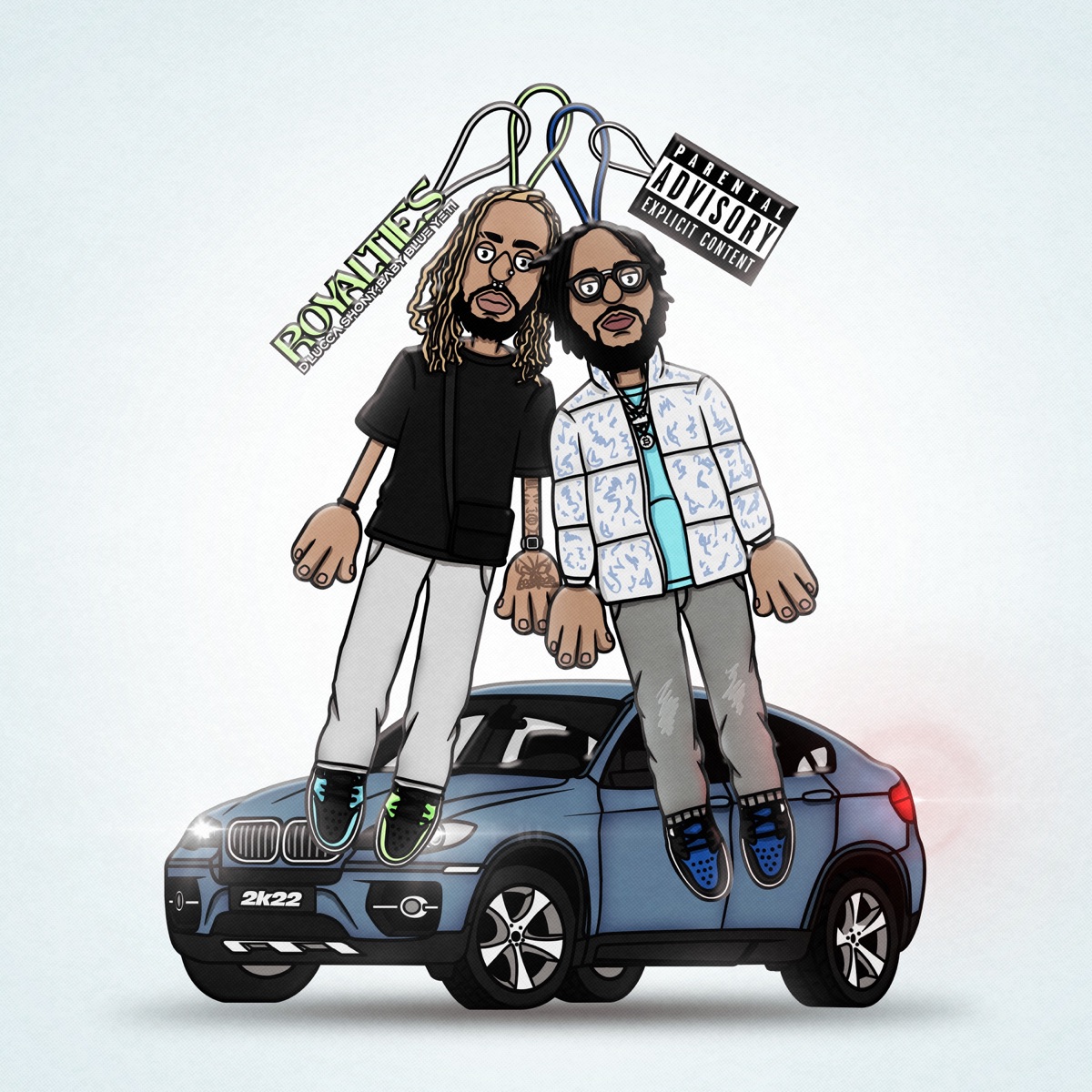 Royalties - Single by Baby Blue Yeti, D´Lucca & Shony album cover