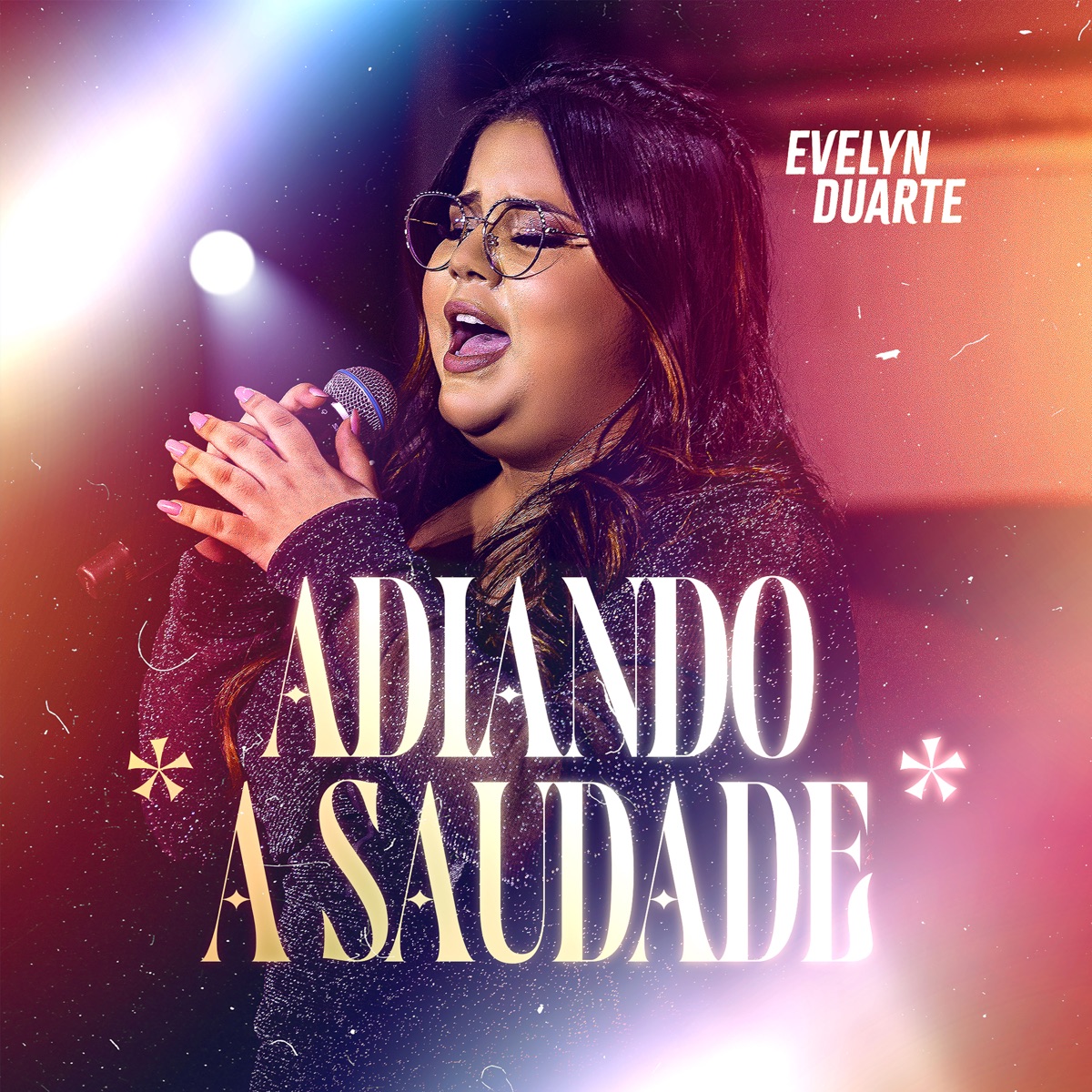 Adiando a Saudade - Single by Evelyn Duarte album cover