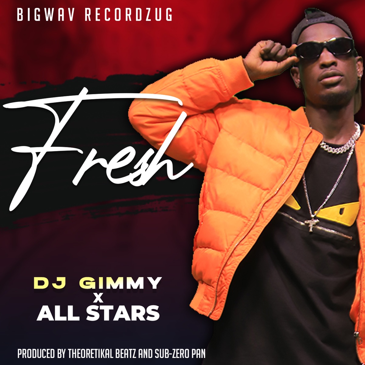 Fresh (feat. Whistle Iconz, RockD Music, Eddy Blackton Ug & Sharp K) - Single by BigWav RecordzUg & DJ Gimmy album cover