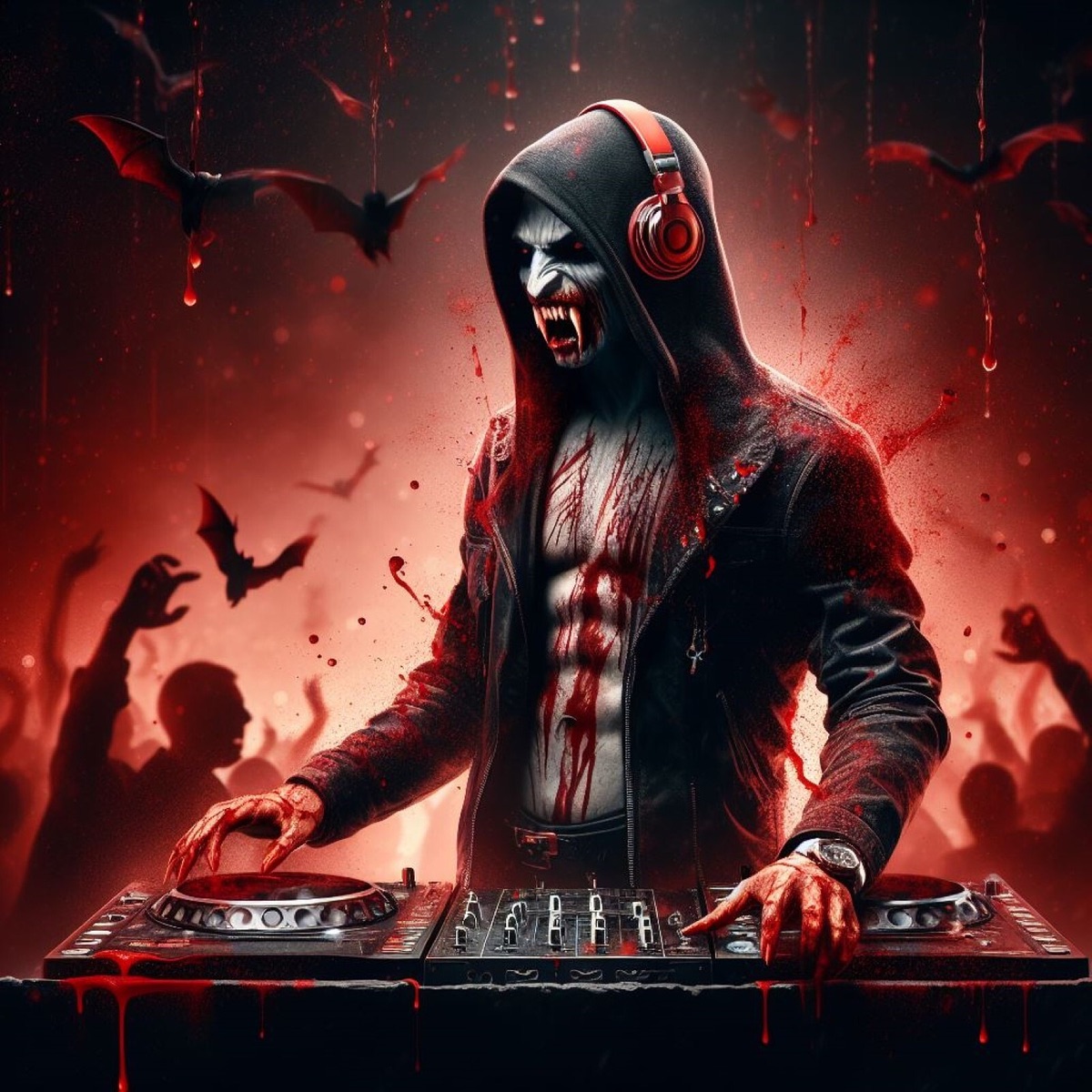 Blood Rave (Blade Techno) - Single by Trendos & Virali album cover