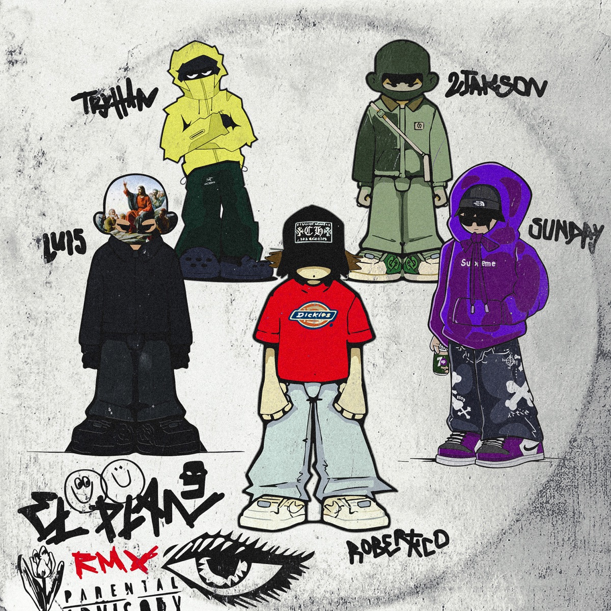 El Plan (House Remix) [feat. Lui5, 2Jakson & Tryhan] - Single by Robertico & Sunday Noise album cover