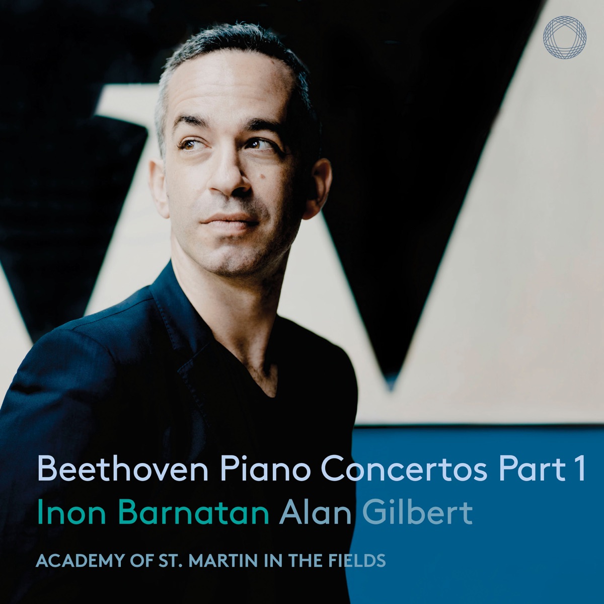 Beethoven: Piano Concertos, Vol. 1 by Inon Barnatan, Academy of St Martin in the Fields & Alan Gilbert album cover