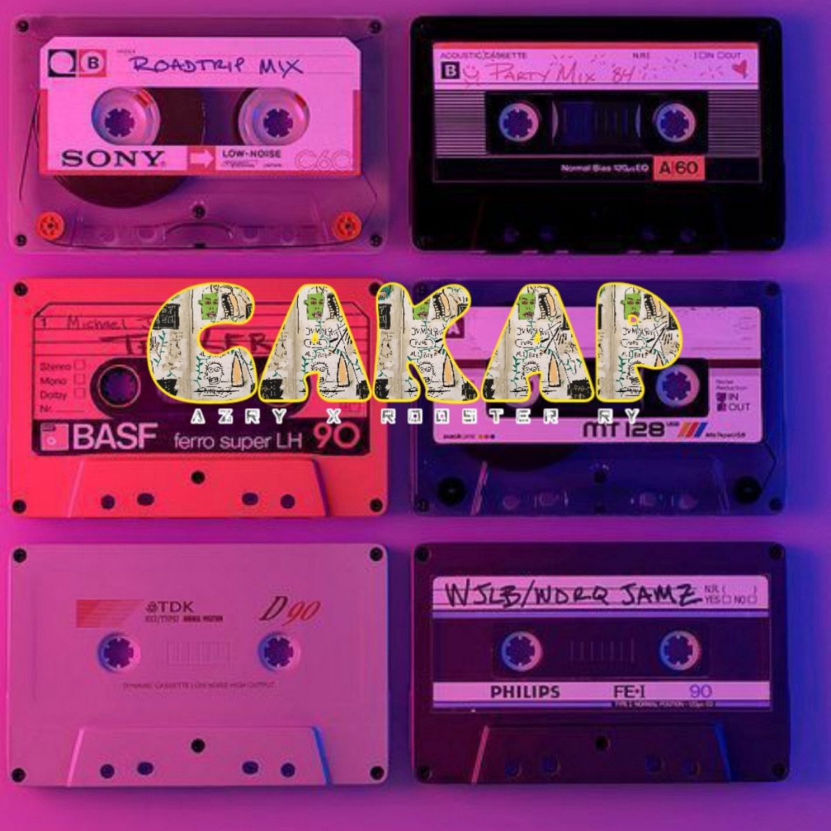 CAKAP (feat. rooster ry) - Single by Azry album cover