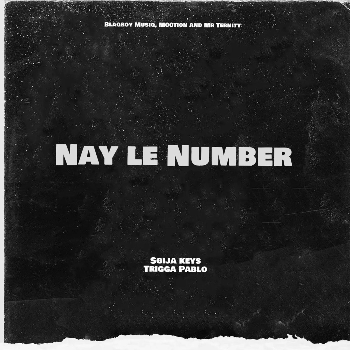 Nay le Number (feat. Blaqboy Musiq, M00tion & Mr Ternity) - Single by Sgija Keys & TriggaPablo album cover