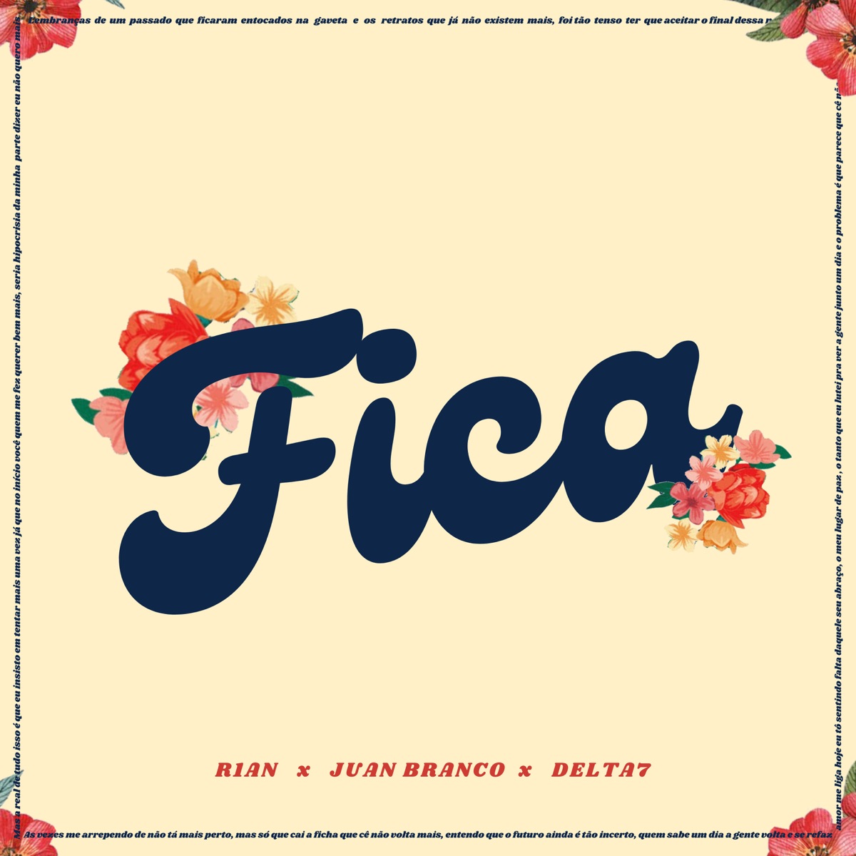 Fica - Single by R1AN, Juan Branco & Delta7 album cover