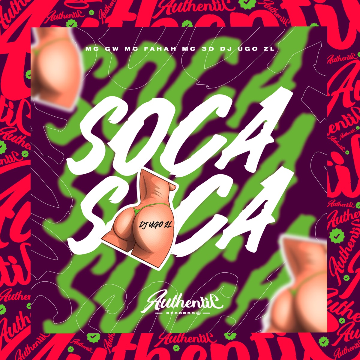 Sequência de Soca Soca (feat. MC GW, MC FAHAH & MC 3D) - Single by Dj Ugo ZL album cover