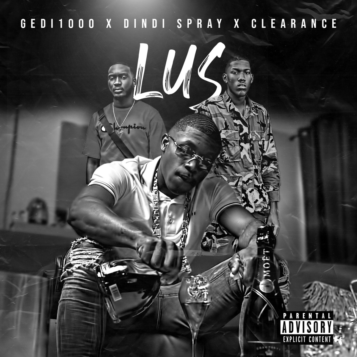 lus (feat. Dindi Spray & Clearance) - Single by Gedi1000 album cover