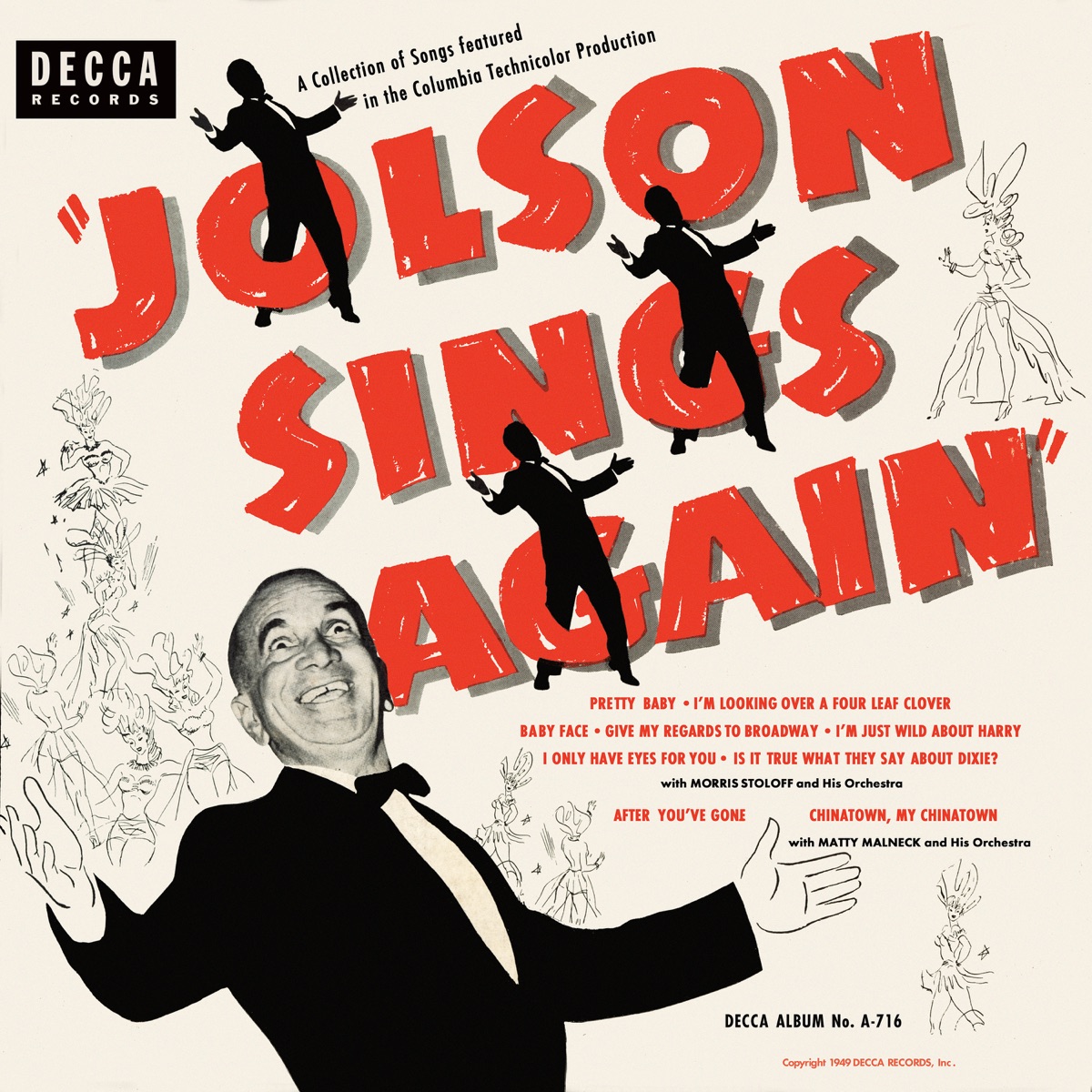 Jolson Sings Again by Al Jolson album cover