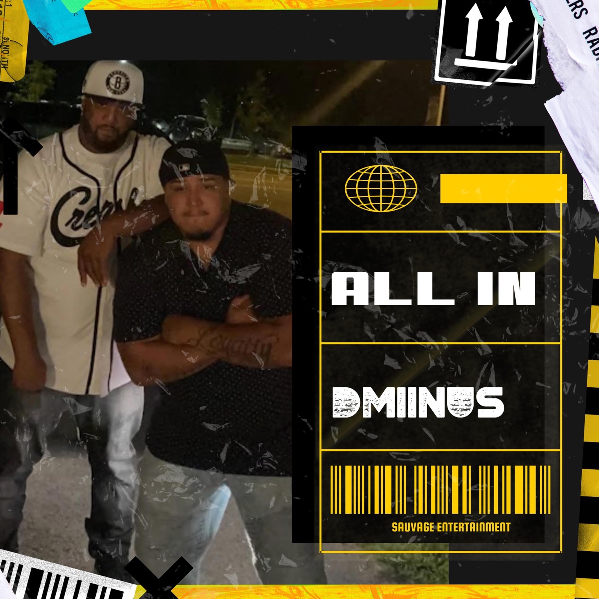 ALL IN - Single by D-Miinus album cover