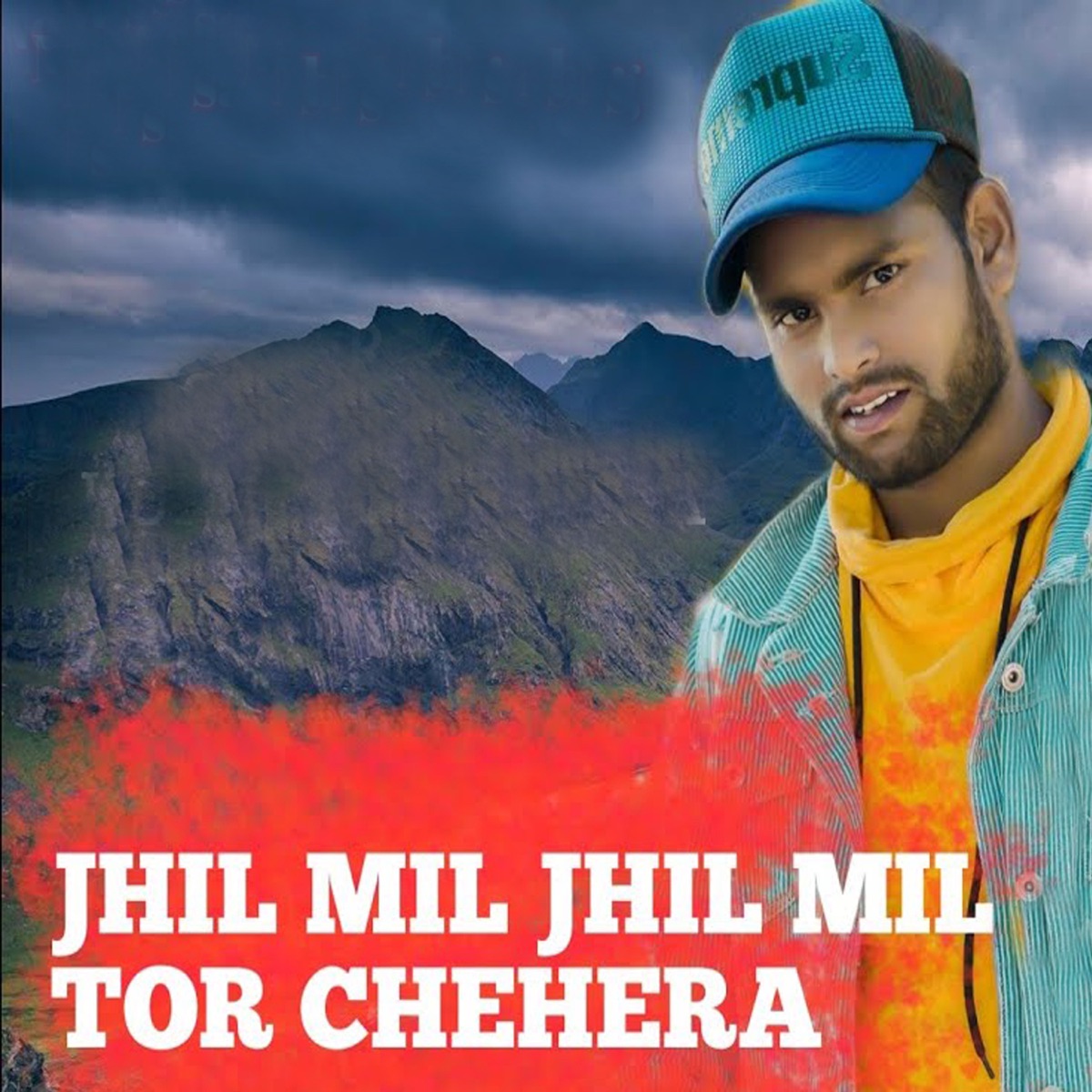 Jhil Mil Jhil Mil Tor Chehera - Single by KUNDAL K CHHURA album cover