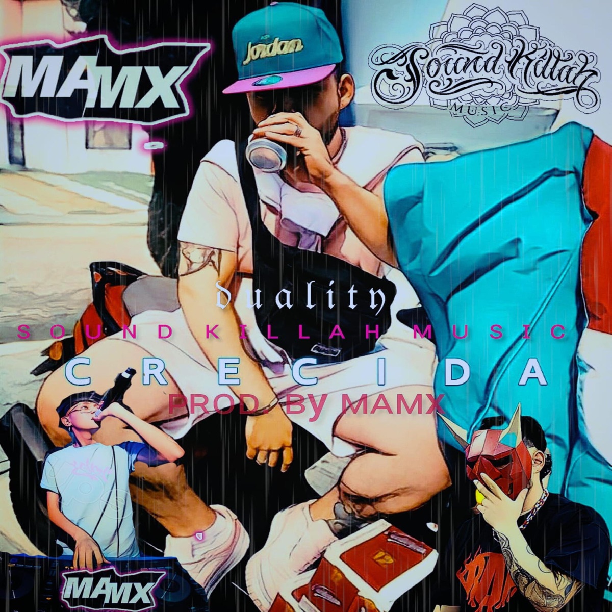 Crecida (feat. Mamx & Sound Killah Music) - Single by Dranel La Dualidad album cover