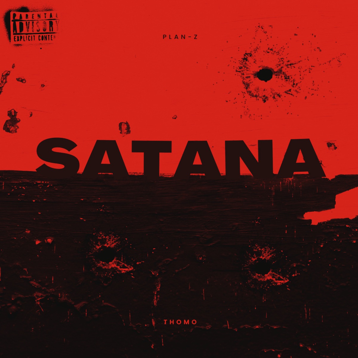 Satana - Single by Thomo, Planz & Tsabi album cover