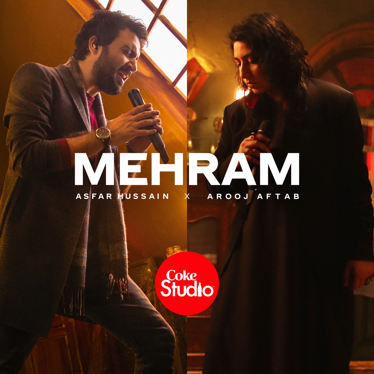 Mehram - Single by Asfar Hussain & Arooj Aftab album cover