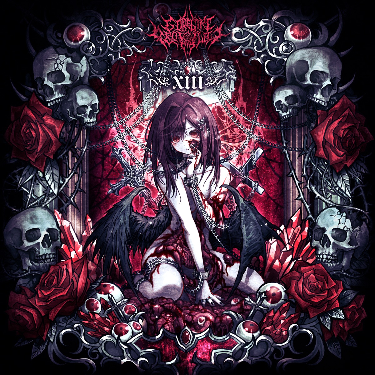 XIII (feat. Elegia Monet & Eugenics Scarlet Divinity) - Single by GORE-GIRL PROJECT album cover
