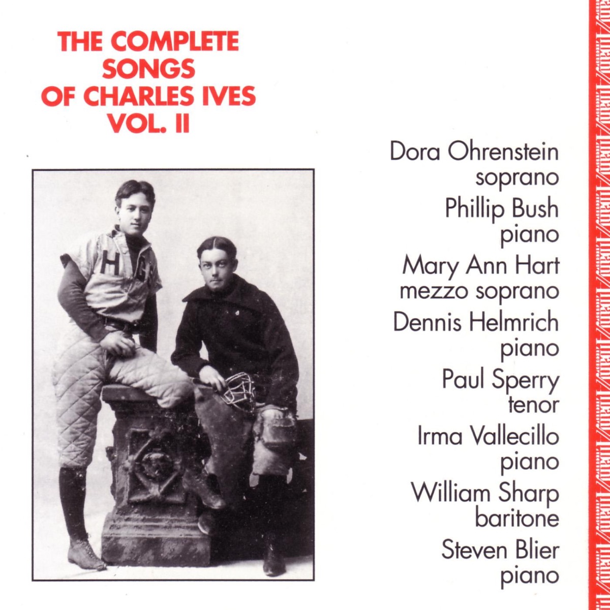 Complete Songs of Charles Ives, Vol. 2 by William Sharp album cover
