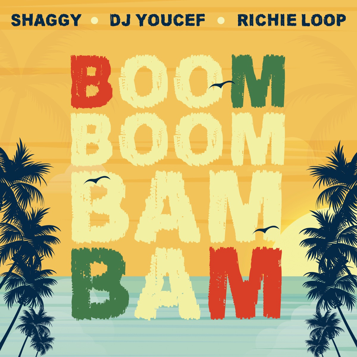 Boom Boom Bam Bam - Single by DJ Youcef, Shaggy & Richie Loop album cover