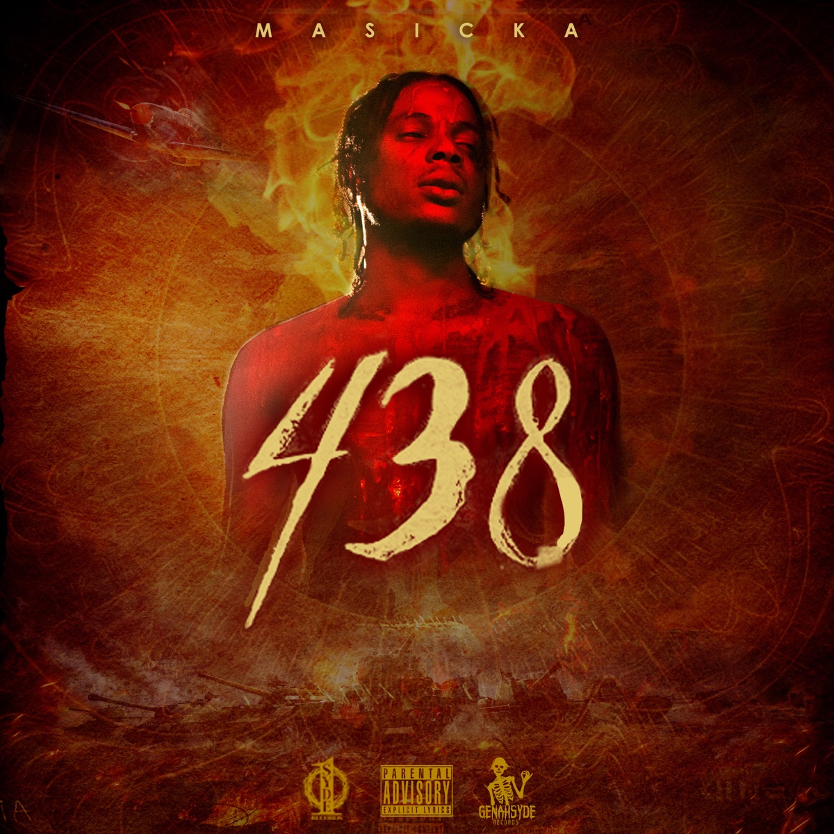 438 by Masicka album cover